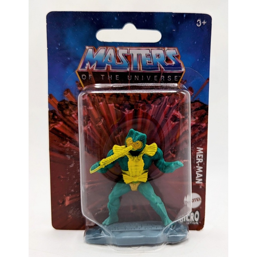 2020 Mattel Masters Of The Universe Micro Collection Mer-Man Figure